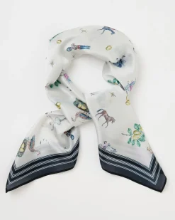 Square Scarves-Fable England 12 Days of Christmas Square Scarf