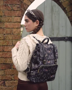 Work Bags|Backpacks-Fable England A Night's Tale Woodland Backpack - Midnight