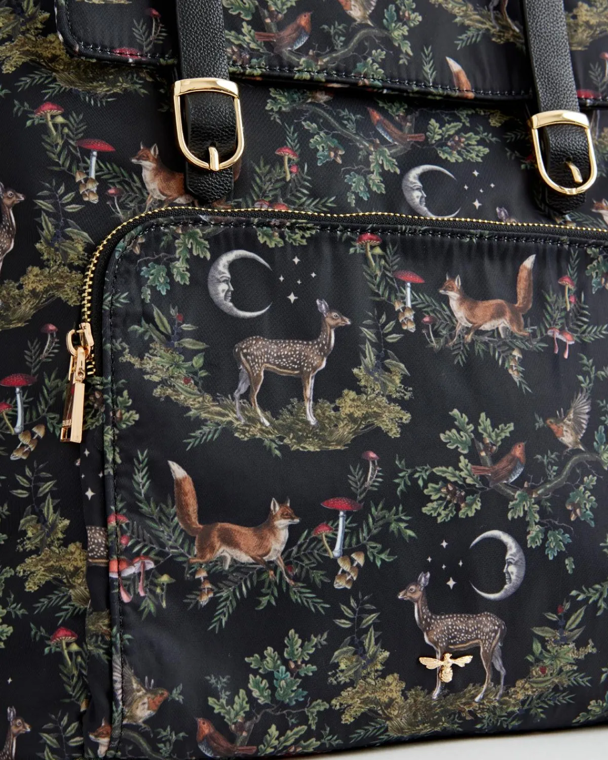 Work Bags|Backpacks-Fable England A Night's Tale Woodland Backpack - Midnight