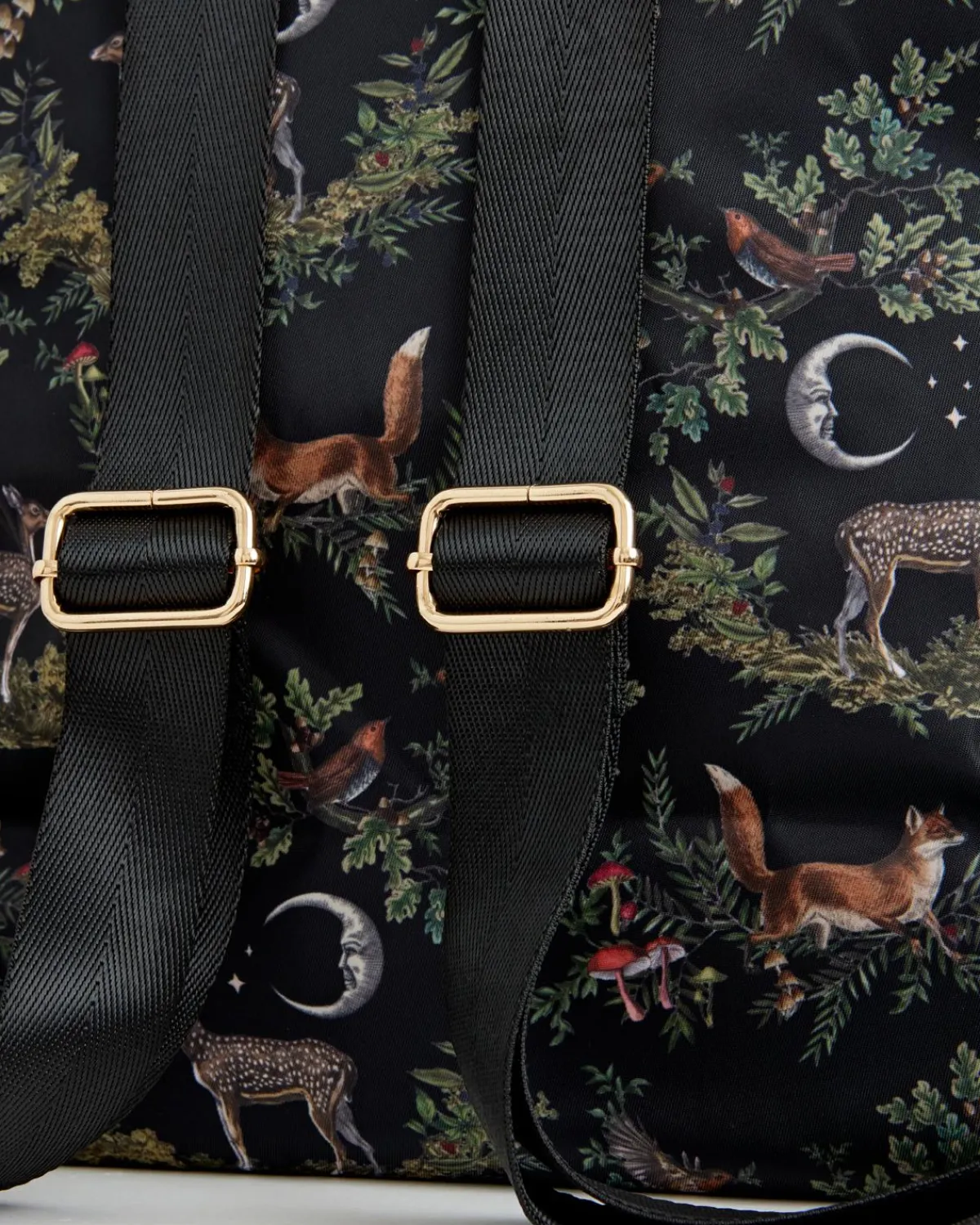 Work Bags|Backpacks-Fable England A Night's Tale Woodland Backpack - Midnight