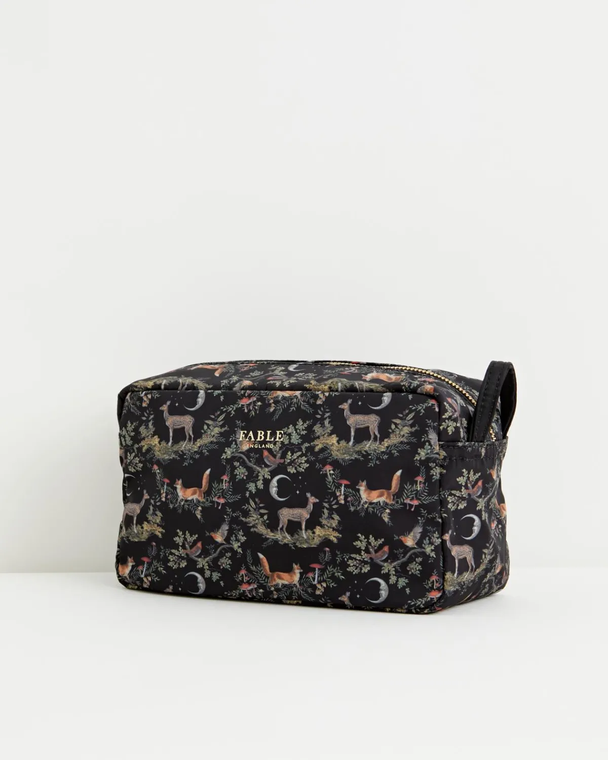 Makeup Bags-Fable England A Night's Tale Woodland Pouch Black