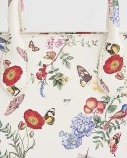 Cross Body Bags|Tote Bags-Fable England Alice Garden Medium Structured Tote