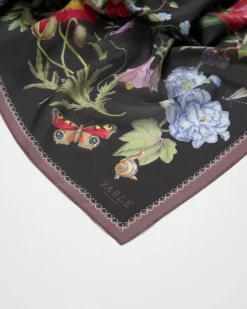 Square Scarves|Luxury Scarves-Fable England Alice's Garden Square Scarf