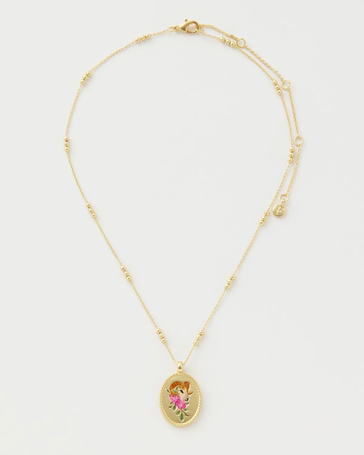 Zodiac Collection|Necklaces-Fable England Aries Zodiac Necklace