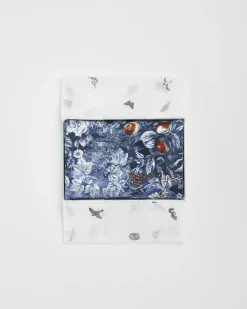 Silk Pillows-Fable England Aurora Silk Pillowcase Midnight Blue
