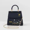 Bracelets & Bangles|Cross Body Bags-Fable England Blackbird Mini Top Handle Purse