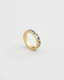 Rings-Fable England Blue Forget Me Not Ring