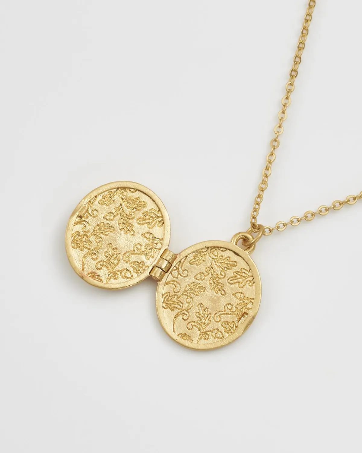 Lockets|Necklaces-Fable England Blue Tit Locket Necklace