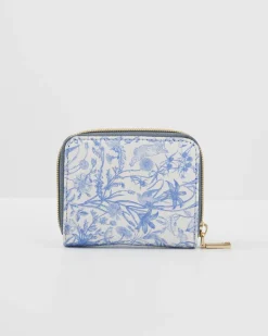 Purses-Fable England Bunny Blues Small Wallet