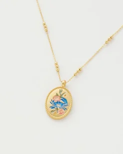 Zodiac Collection|Necklaces-Fable England Cancer Zodiac Necklace