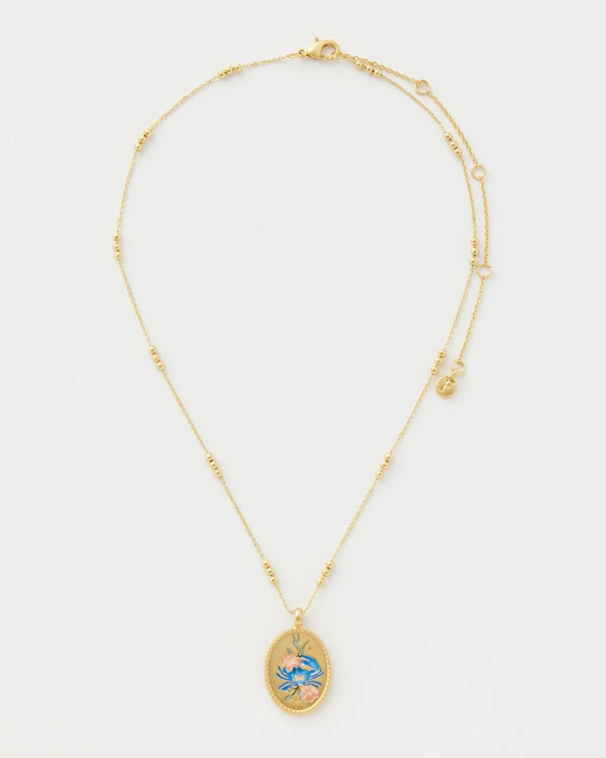Zodiac Collection|Necklaces-Fable England Cancer Zodiac Necklace