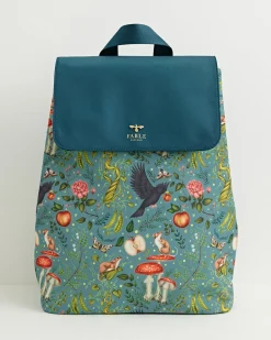Work Bags|Backpacks-Fable England Catherine Rowe Into The Woods Backpack - Teal