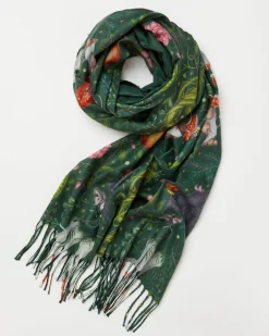 Winter Scarves-Fable England Catherine Rowe Into The Woods Scarf