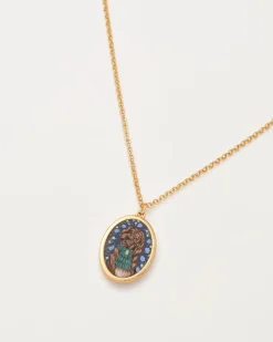 Necklaces-Fable England Catherine Rowe Pet Portraits Doodle Pendent Short Necklace