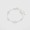 Silver Jewelry|Bracelets & Bangles-Fable England Cobweb Bracelet Silver
