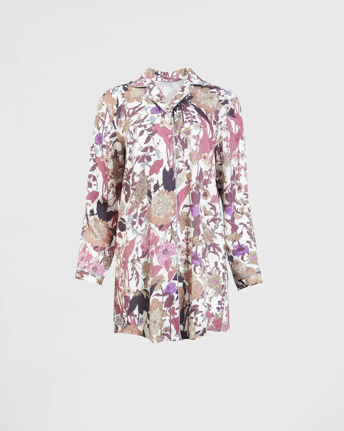 Pajamas-Fable England Deco Blooms Night Shirt