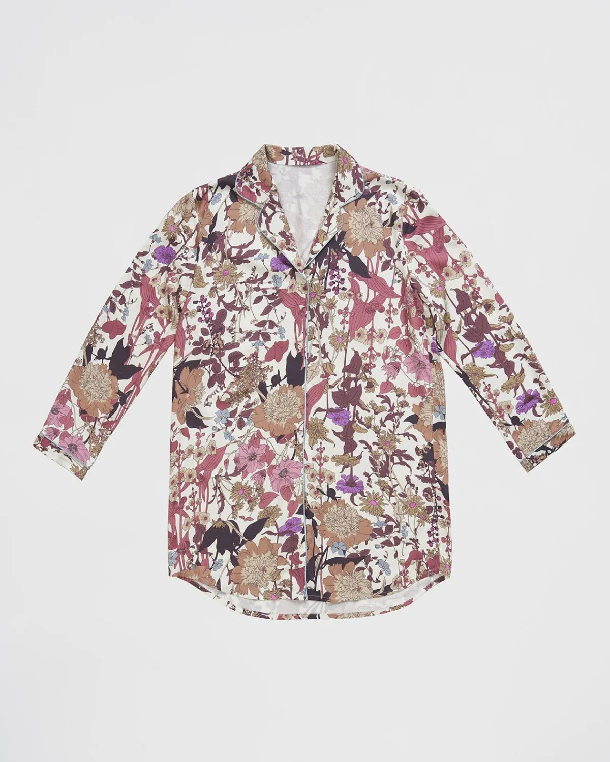 Pajamas-Fable England Deco Blooms Night Shirt