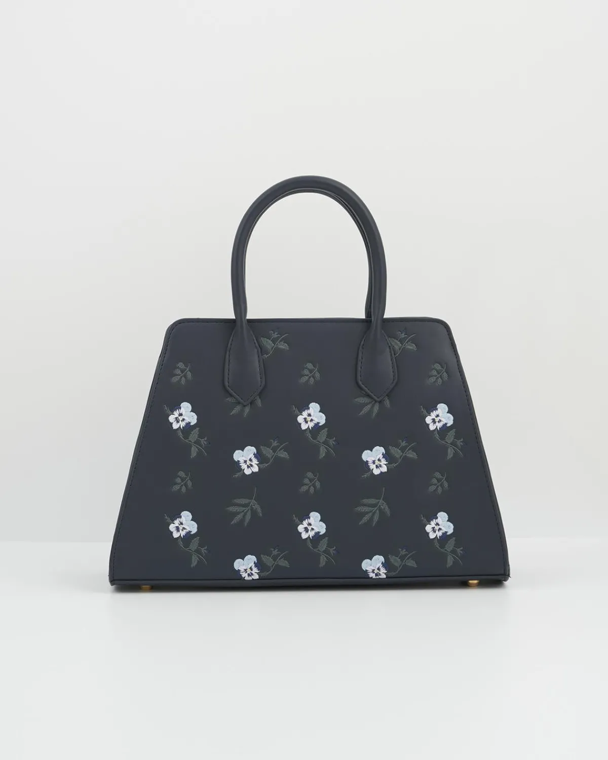 Bracelets & Bangles|Cross Body Bags-Fable England Ditsy Navy Medium Tote