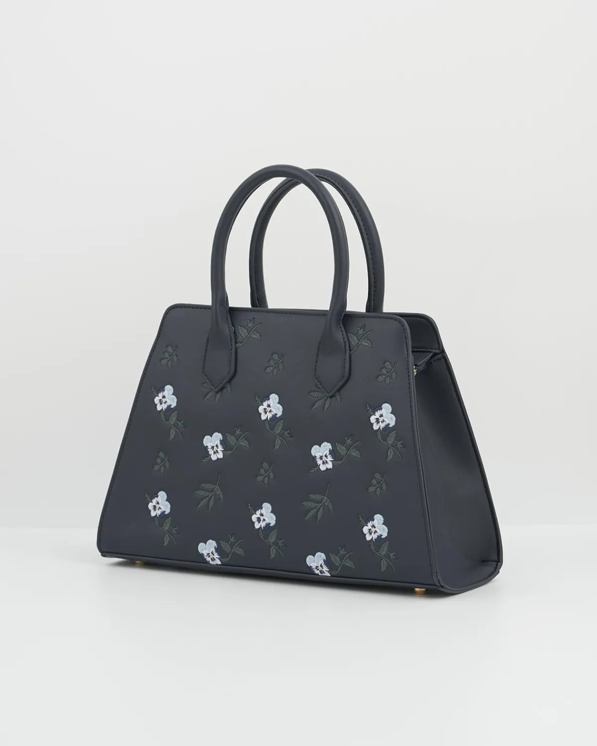 Bracelets & Bangles|Cross Body Bags-Fable England Ditsy Navy Medium Tote