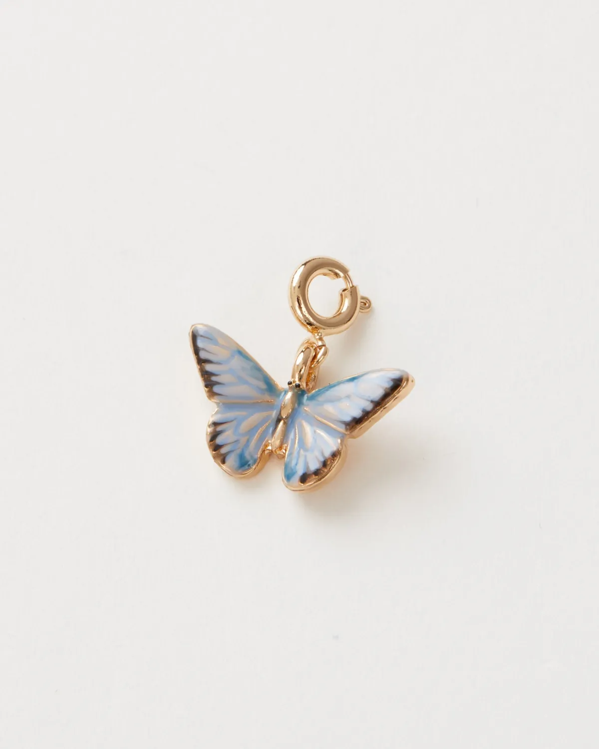 The Fable Charm Collection-Fable England Enamel Blue Butterfly Charm