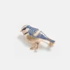 Pins & Brooches-Fable England Enamel Blue Tit Brooch