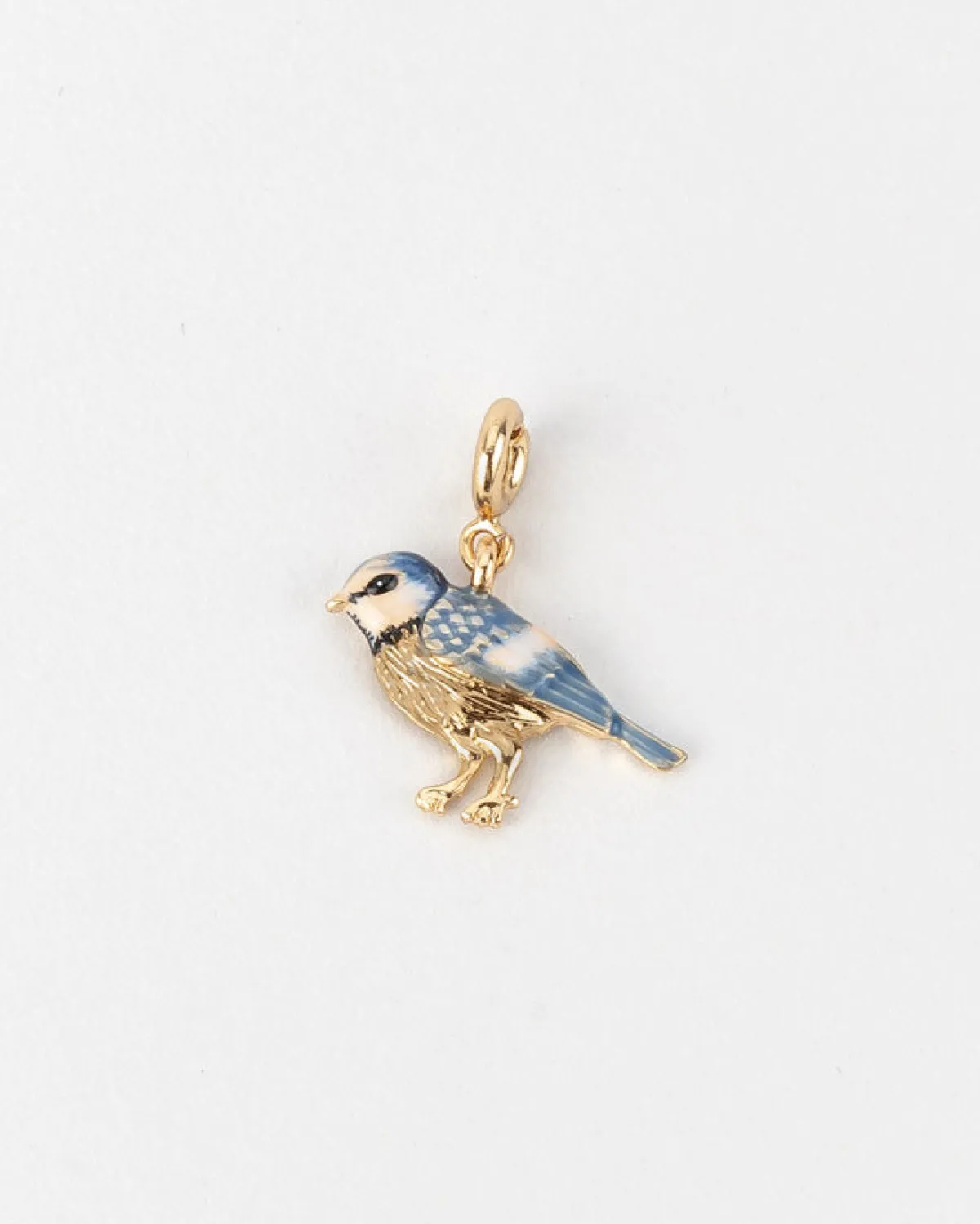 The Fable Charm Collection-Fable England Enamel Blue Tit Charm