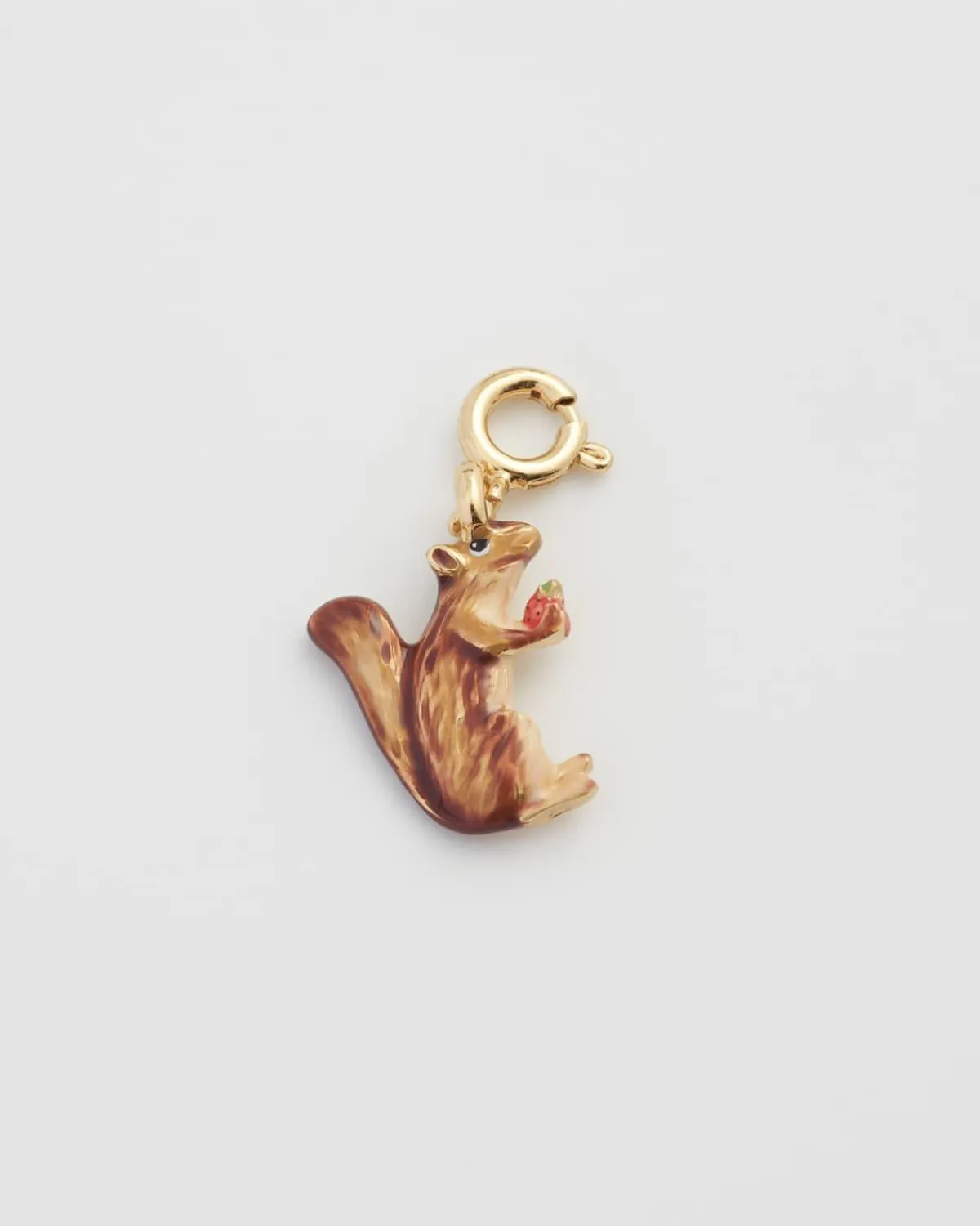 The Fable Charm Collection-Fable England Enamel Cheeky Squirrel Charm