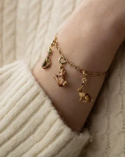 The Fable Charm Collection-Fable England Enamel Cheeky Squirrel Charm