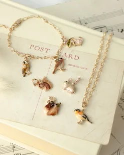 The Fable Charm Collection-Fable England Enamel Dormouse Charm