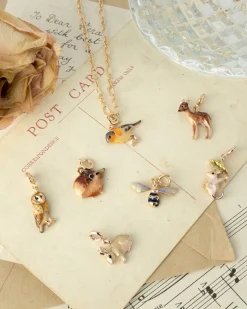 The Fable Charm Collection-Fable England Enamel Dormouse Charm