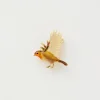 Pins & Brooches-Fable England Enamel Flying Robin Brooch