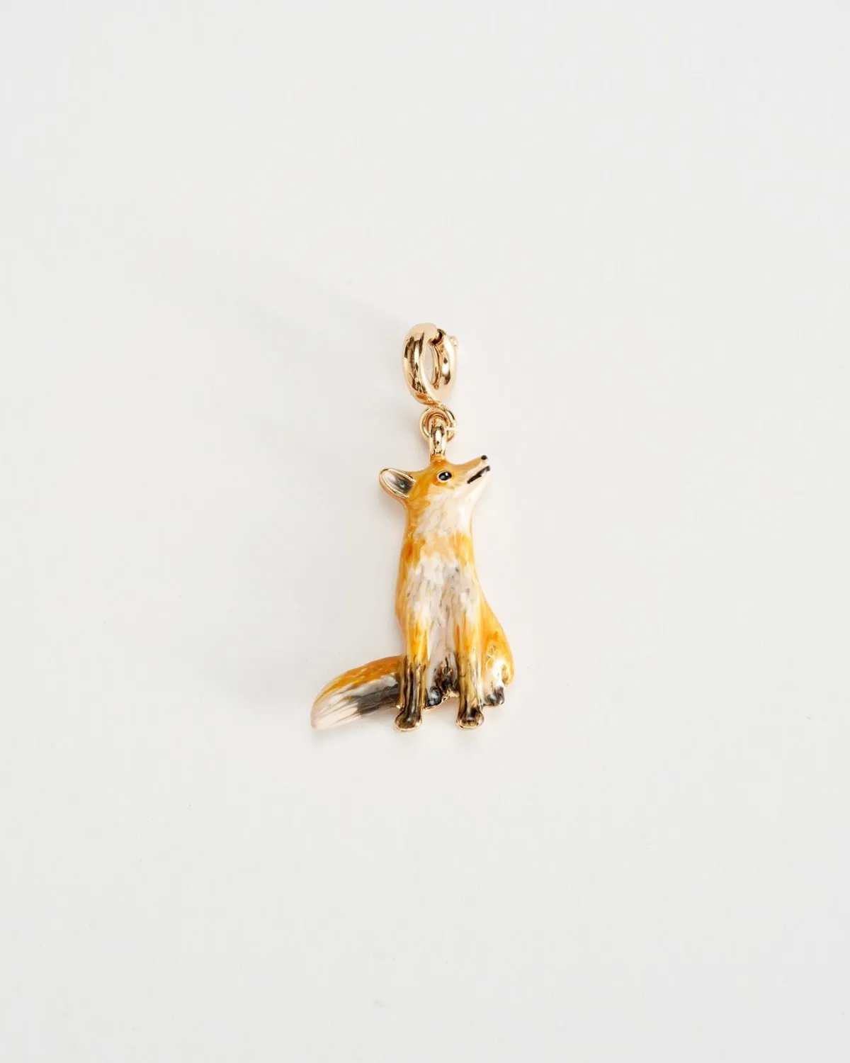 The Fable Charm Collection-Fable England Enamel Fox Charm