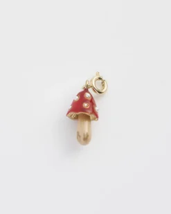 The Fable Charm Collection-Fable England Enamel Mushroom Charm