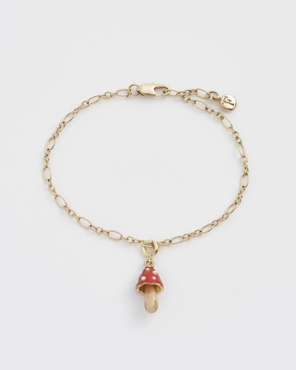 The Fable Charm Collection-Fable England Enamel Mushroom Charm