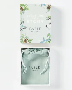 Necklaces-Fable England Enamel Rabbit Short Necklace