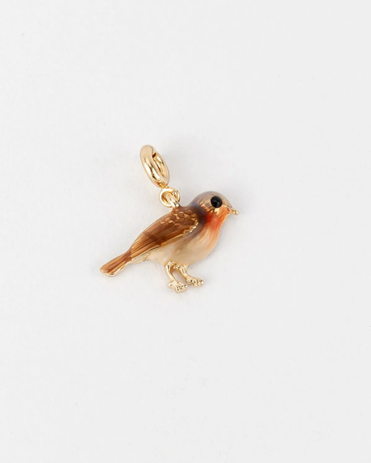 The Fable Charm Collection-Fable England Enamel Robin Charm