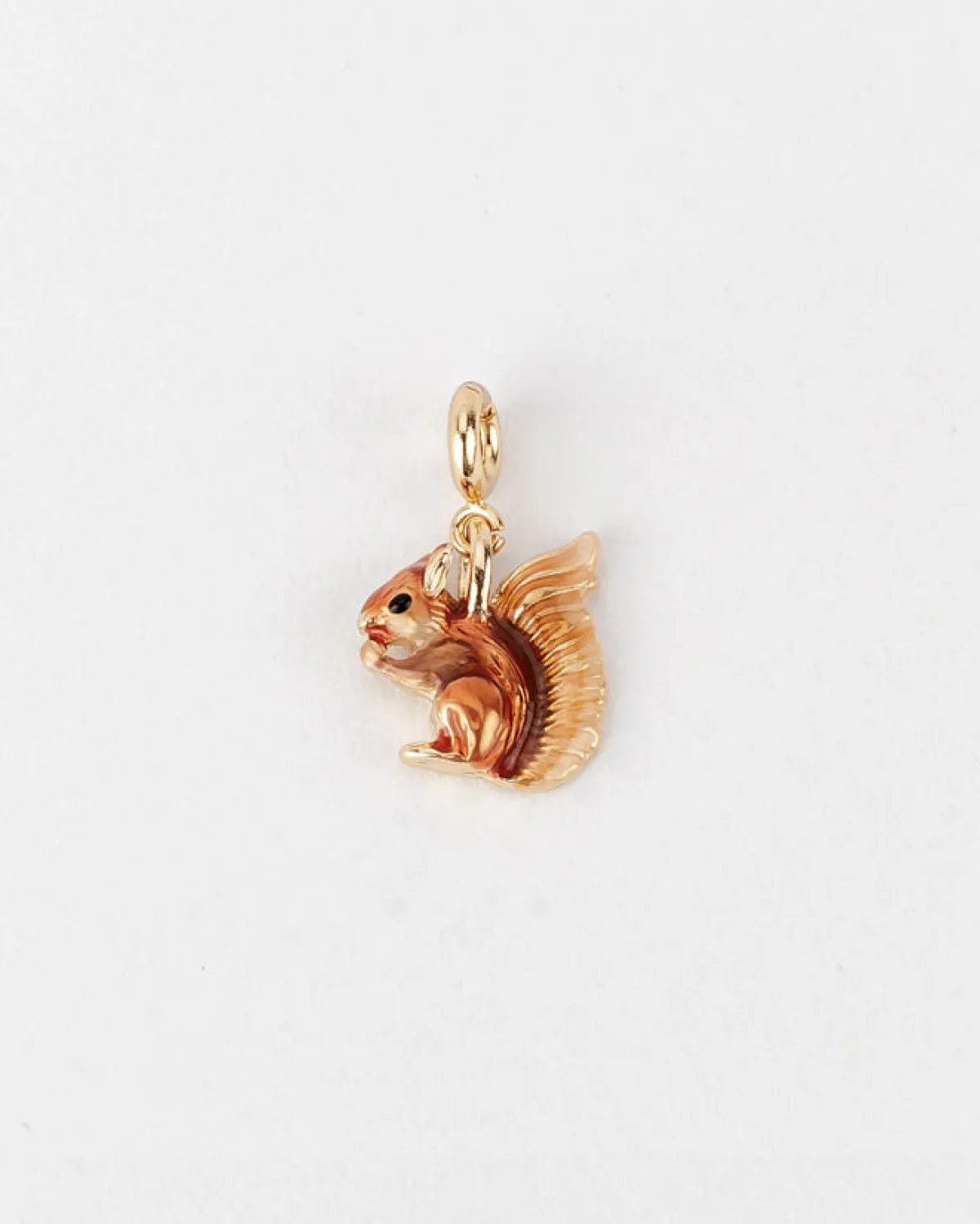 The Fable Charm Collection-Fable England Enamel Squirrel Charm