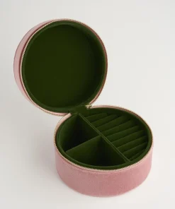 Jewelry Boxes-Fable England Fable Chloe Dormouse Jewellery box Pink