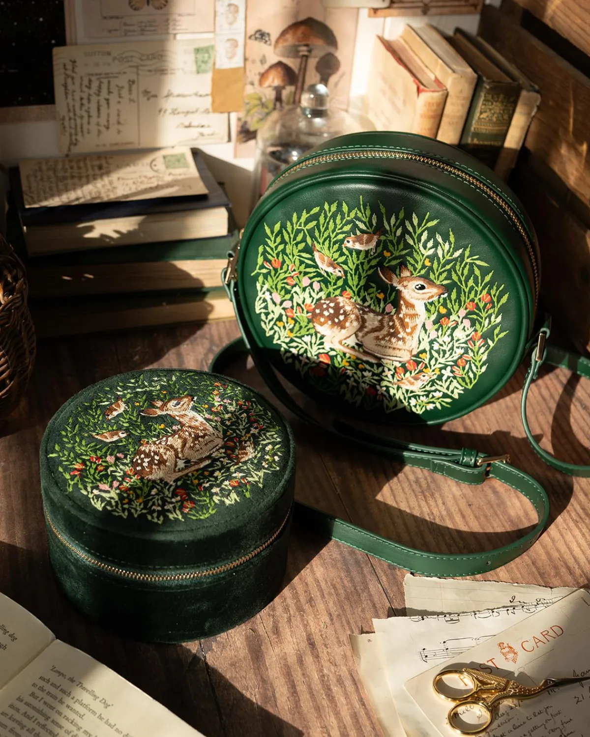 Jewelry Boxes-Fable England Fable Chloe Fawn Jewellery box
