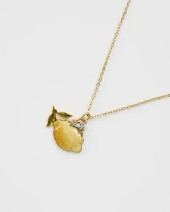 Necklaces-Fable England x Peter Rabbit Lemon Necklace