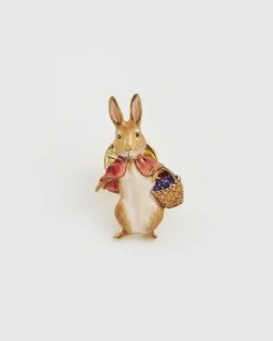 Pins & Brooches-Fable England x Peter Rabbit Cotton-tail Brooch