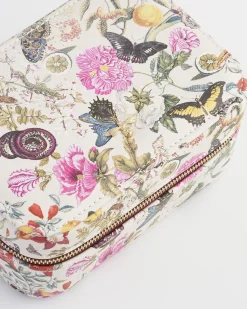 Jewelry Boxes-Fable England Floral Engravings Large Printed Jewelry Box