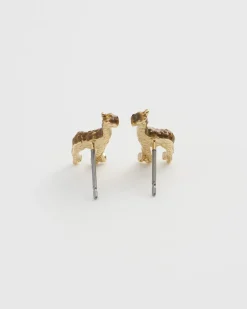 Earrings-Fable England Giraffe Stud Earrings