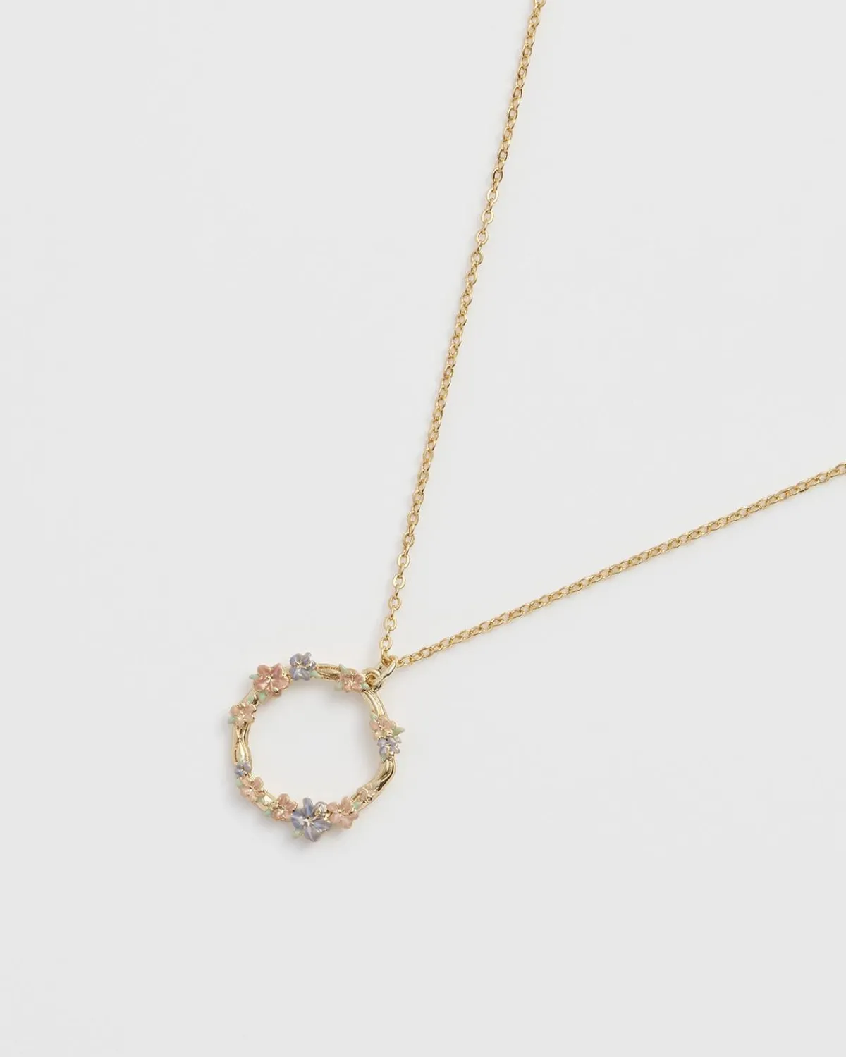 Necklaces-Fable England Hibiscus Necklace