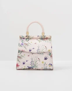 Clutch & Evening Bags|Cross Body Bags-Fable England High Tea Mini Top Handle Tote