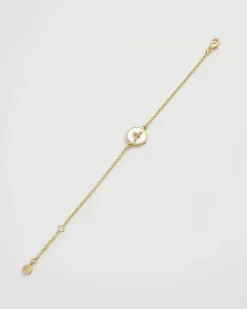Bracelets & Bangles-Fable England Honey Bee & Pearl Bracelet