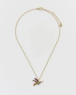 Necklaces-Fable England Hummingbird Necklace