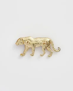 Pins & Brooches-Fable England Leopard Brooch