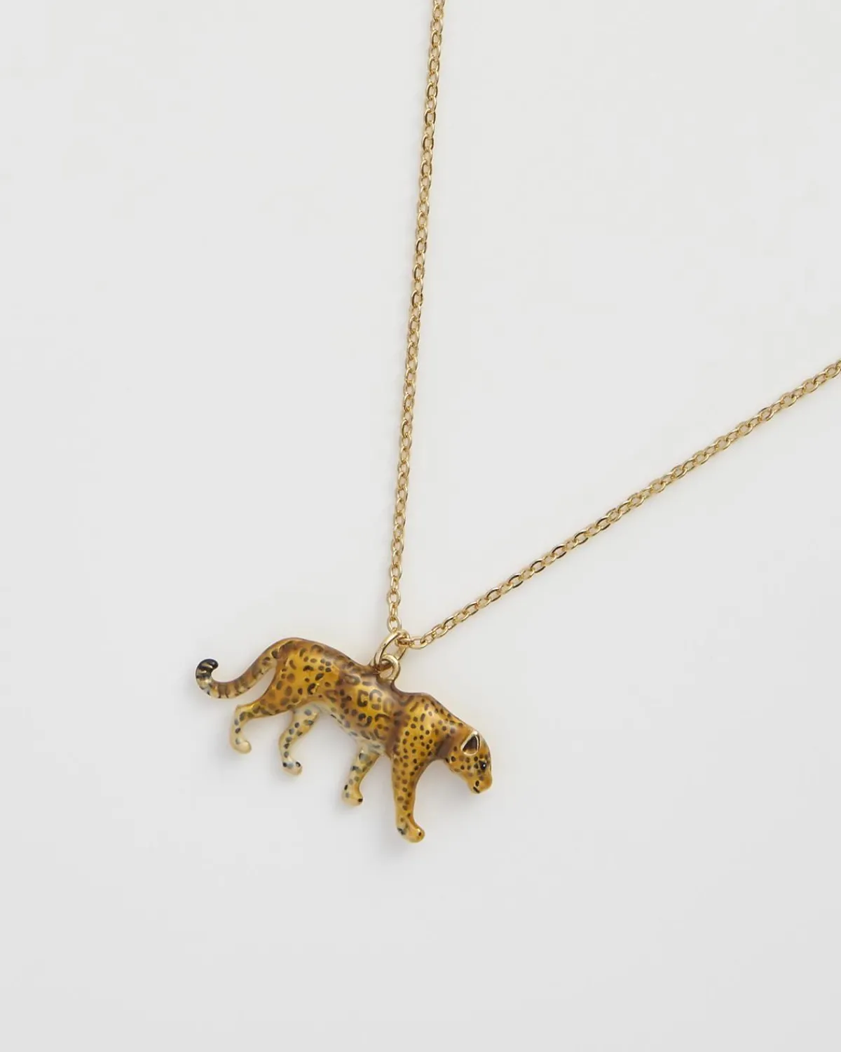 Necklaces-Fable England Leopard Necklace