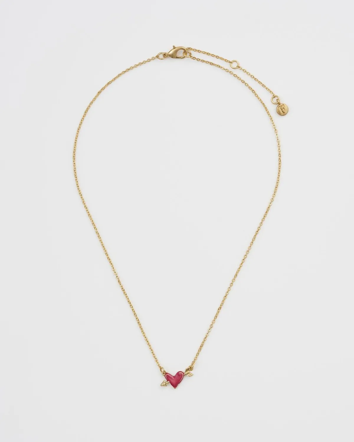 Necklaces-Fable England Lovestruck Heart Necklace